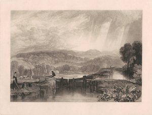 More Park aus Flüsse von England von Charles Turner
