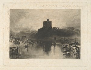 Norham Castle, am Fluss Tweed von Charles Turner