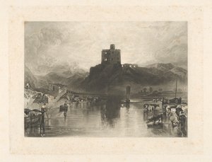 Schloss Norham am Fluss Tweed