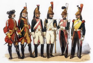 Uniformen der französischen Armee: Dragoner