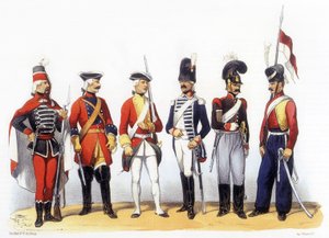 Uniformen der französischen Armee: Fremdregimenter im französischen Dienst