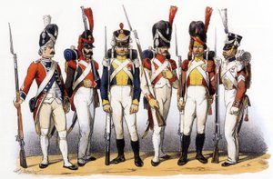 Uniformen der französischen Armee: Fremdtruppen im französischen Dienst