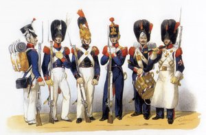 Uniformen der französischen Armee: Nationalgarde (Infanterie)
