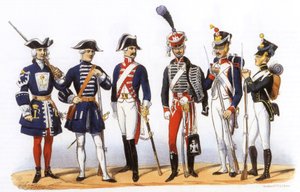 Uniformen der französischen Armee: Spezialgarden
