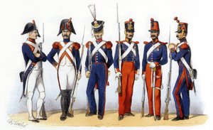 Uniformen der französischen Armee: Veteranen