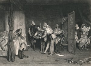 Christopher Sly Die Zähmung der Widerspenstigen, um 1870 von Charles W. Sharpe