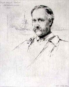 Sir Frank Short (1857-1945) Maler und Graveur, Meister der Art Workers