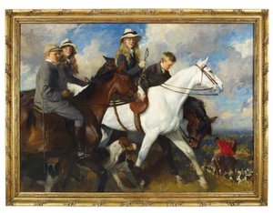 Mit dem York und Ainsty - Die Kinder von Mr. Edward Lycett Green, M.F.H.