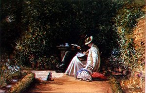 Herr und Frau Auchmutz und ihr Sohn von Charles West Cope