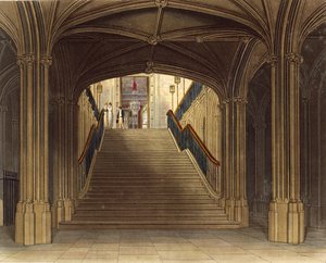 Eine Treppe, Windsor Castle, aus 