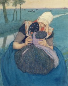 Mutter und Kind, 1900 von Charles William Bartlett