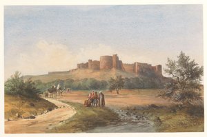 Ansicht der Burg St. Louis in Sidon, Libanon