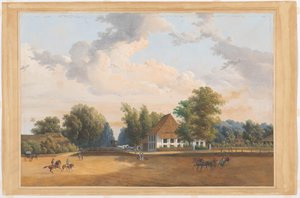 Ansicht von Rijswijk Batavia von Charles William Meredith van de Velde