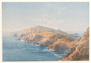 Küstenlandschaft auf Korsika von Charles William Meredith van de Velde