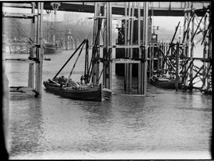 Abriss der Waterloo-Brücke, Lambeth, Greater London Authority, 1936