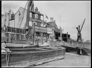 Prospect of Whitby, Wapping Wall, Wapping, Tower Hamlets, Greater London Authority, 1930er Jahre von Charles William Prickett