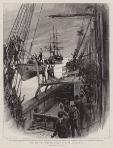 Auf zum Nordpol, ein letzter Abschied von Charles William Wyllie
