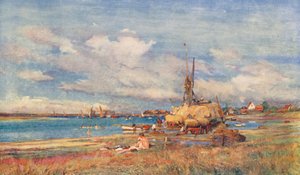 West Mersea, Mersea Island, Essex von Charles William Wyllie