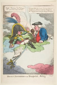 Boney Bothered oder ein unerwartetes Treffen (9. Juli 1808) von Charles Williams