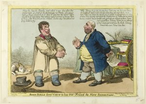 John Bulls erster Besuch bei seinem alten Freund, dem neuen Sekretär von Charles Williams