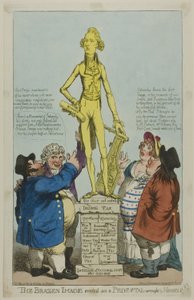 Das eherne Bild auf einem Sockel, von ihm selbst gefertigt von Charles Williams