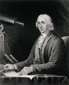 Porträt von David Rittenhouse (1732-96), graviert von James Barton Longacre (1794-1869) von Charles Willson (after) Peale