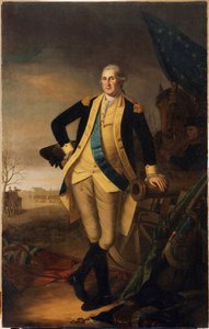 George Washington nach der Schlacht von Princeton von Charles Willson Peale