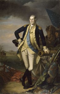 George Washington nach der Schlacht von Princeton am 3. Januar 1777 von Charles Willson Peale