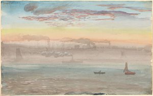 East River, Sonnenaufgang