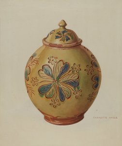 Krug mit Deckel