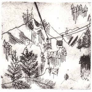 Mayrhofener Berge von Charlotte Orr