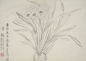 Blumenalbum von Chen Hongshou