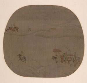 Die Herbstjagd von Chen Juzhong