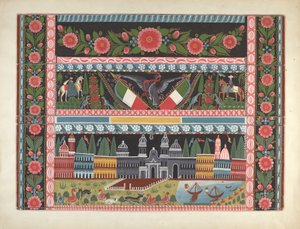 Bemalte Truhe, Michoacán von Chester Faris