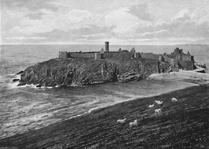 St. Patricks Insel, Peel, Isle of Man, ca. 1896