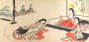 Chiyoda-Schloss Album der Frauen, 1895
