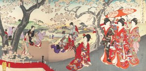 Chiyoda-Schloss Album der Frauen, 1895