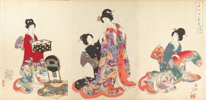 Chiyoda-Schloss Album der Frauen, 1895