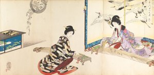 Chiyoda-Schloss Album der Frauen, 1895
