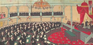 Illustration der Kaiserlichen Versammlung des Hauses der Peers, 1890