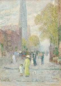 Kathedralenspitzen, Frühlingsmorgen von Childe Frederick Hassam