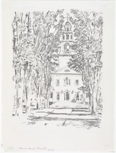 Kolonialkirche, Gloucester von Childe Frederick Hassam