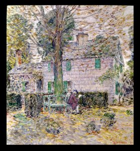 Indian Summer in Kolonialzeiten von Childe Frederick Hassam