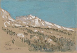 Mt. Hood von Childe Frederick Hassam