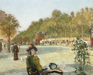 September Sonnenlicht, Paris von Childe Frederick Hassam