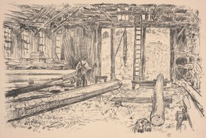 Spar-Laden, Gloucester von Childe Frederick Hassam