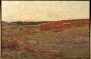 Sonnenaufgang, Herbst, ca. 1885 von Childe Frederick Hassam