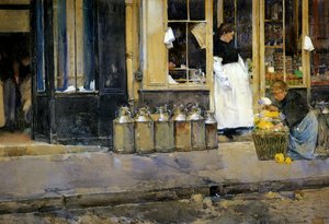 Die Milchkrüge, ca. 1888