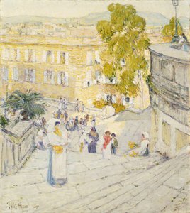 Die Spanische Treppe in Rom