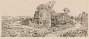 Long Island Windmühle, 1929 von Childe Hassam